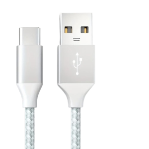 Kabel USB-C do USB 3A Szybkie Ładowanie Pleciony Wzmocniony 1m