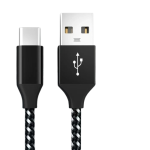 Kabel USB-C do USB 3A Szybkie Ładowanie Pleciony Wzmocniony 1m