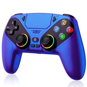 Bezprzewodowy Pad Kontroler do PS5 / PC Bluetooth Gamepad z Turbo i Macro Programowalne Przyciski M1/M2