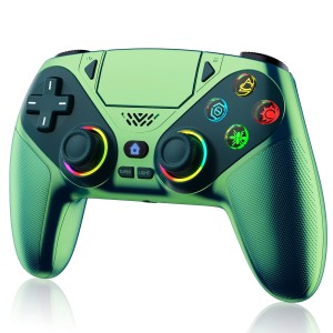 Bezprzewodowy Pad Kontroler do PS5 / PC Bluetooth Gamepad z Turbo i Macro Programowalne Przyciski M1/M2