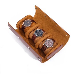 Skórzane Etui na 3 Zegarki - Duży Organizer Podróżny Premium Box