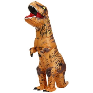 Nadmuchiwany Kostium Dinozaura T-Rex Strój Tyranozaura na Halloween dla Dorosłych i Dzieci