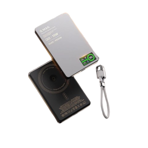 Ultra Smukły Powerbank Magnetyczny 3w1 5000mAh – Bezprzewodowa Ładowarka Qi2 do iPhone, Apple Watch i AirPods