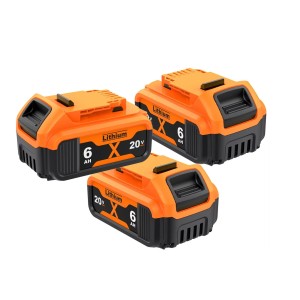 Zestaw 3x Akumulator Bateria do DeWalt 18V / 20V MAX 6.0Ah (6000 mAh) Li-Ion