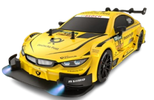 Auto do driftu zdalnie sterowane RC żółte skala 1:16