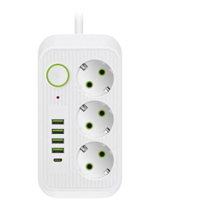 Rozdzielacz Listwa Zasilająca Wielofunkcyjna AC-USB 2M 25000W