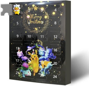 Kalendarz adwentowy pokemon figurki 24 szt.
