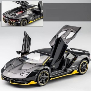 Lamborghini Aventador SVJ model auta samochód w skali 1:32 czarny