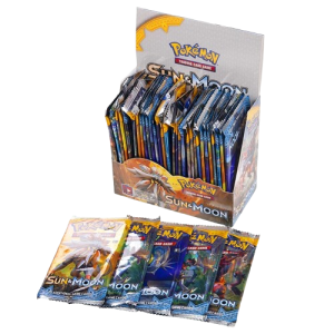 Zestaw kart do gry Pokemon pakiet Sun&Moon zestaw zawierający 324 karty