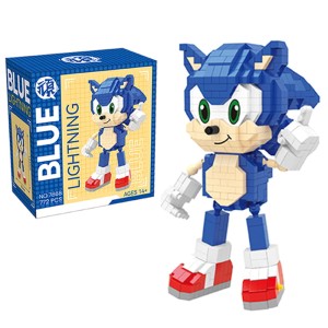 Klocki sonic zestaw ruchomych klocków 3 kolory 