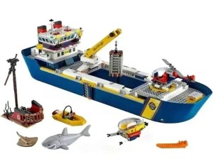 Statek badaczy oceanu zestaw klocków 745 szt.