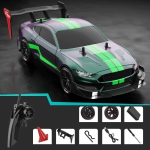 Szybkie auto wyścigowe i driftujące zdalnie sterowane rc  ford mustang