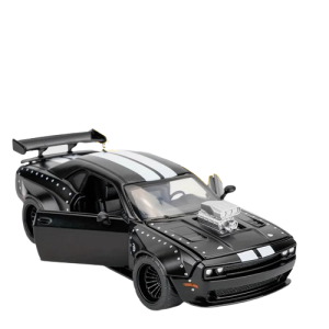 Model samochodu Dodge Challenger z częściami do tuningu auto w skali 1:36  