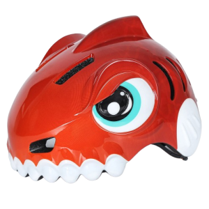 Dziecięcy Kask Rowerowy Rekin 3D Rolki Hulajnoga 3-8 Lat