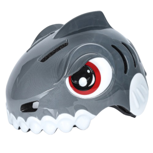 Dziecięcy Kask Rowerowy Rekin 3D Rolki Hulajnoga 3-8 Lat 