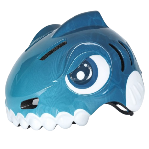 Dziecięcy Kask Rowerowy Rekin 3D Rolki Hulajnoga 3-8 Lat  