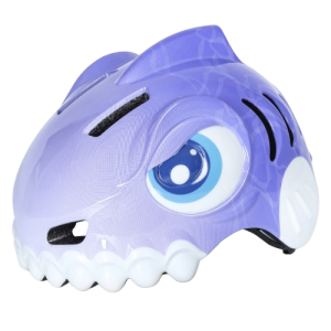 Dziecięcy Kask Rowerowy Rekin 3D Rolki Hulajnoga 3-8 Lat   