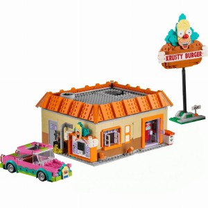 Zestaw Klocków Simpson Krusty Burger Restauracja 1635 elementów