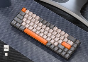 Bezprzewodowa Klawiatura Mechaniczna K68 Dual Mode 
