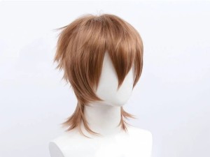 Peruka do Cosplay Choppy Shaggy z Grzywką z Dłuższym Tyłem