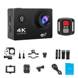 Kamera Sportowa 4K Ultra HD z Wi-Fi i Wodoodporną Obudową
