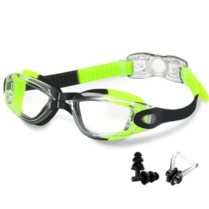 Okulary Pływackie Antifog UV Krystaliczna Przejrzystość