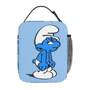 Lunchbox Smerfy do Szkoły i na Wycieczki Torba Termiczna Smurfy