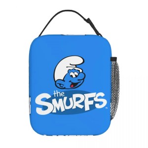 Lunchbox Smerfy do Szkoły i na Wycieczki Torba Termiczna Smerfy