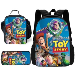 Zestaw Szkolny 3w1 Toy Story Plecak Lunchbox i Piórnik