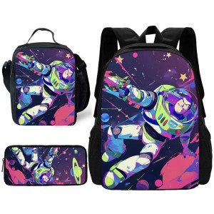 Zestaw Szkolny 3w1 Toy Story Plecak Lunchbox i Piórnik