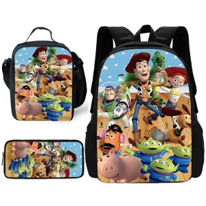 Zestaw Szkolny 3w1 Toy Story Plecak Lunchbox i Piórnik