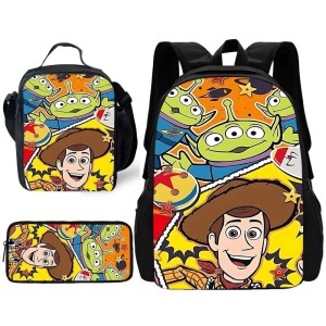 Zestaw Szkolny 3w1 Toy Story Plecak Lunchbox i Piórnik