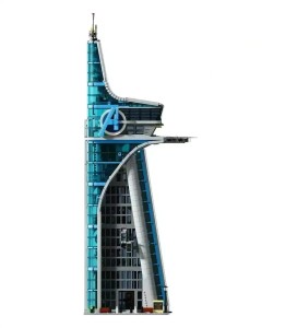 Duży Zestaw Klocków Wieża Avengers 5201 Elementów zestaw z  Figurkami