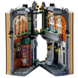 Zestaw Klocków Sherlock Holmes Model Ulicy Baker Street do Składania 1359 Elementów