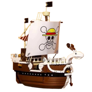 Zestaw klocków piracki statek inspirowany anime One Piece – 1047 elementów + figurki