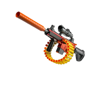 Pistolet M416 na Pianki – Magazynek Łańcuchowy 24 rzutki, Zestaw 70 Strzałek, Gogle