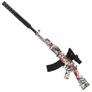 Karabin AK47 na Kulki Żelowe 7-8mm Automat 80cm + Akcesoria